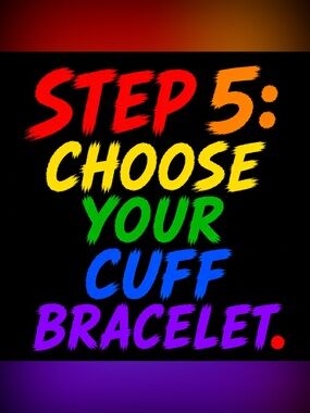 🌈STEP 5: CHOOSE YOUR CUFF binkies wallet bags phone lanyards bundle kandi kits